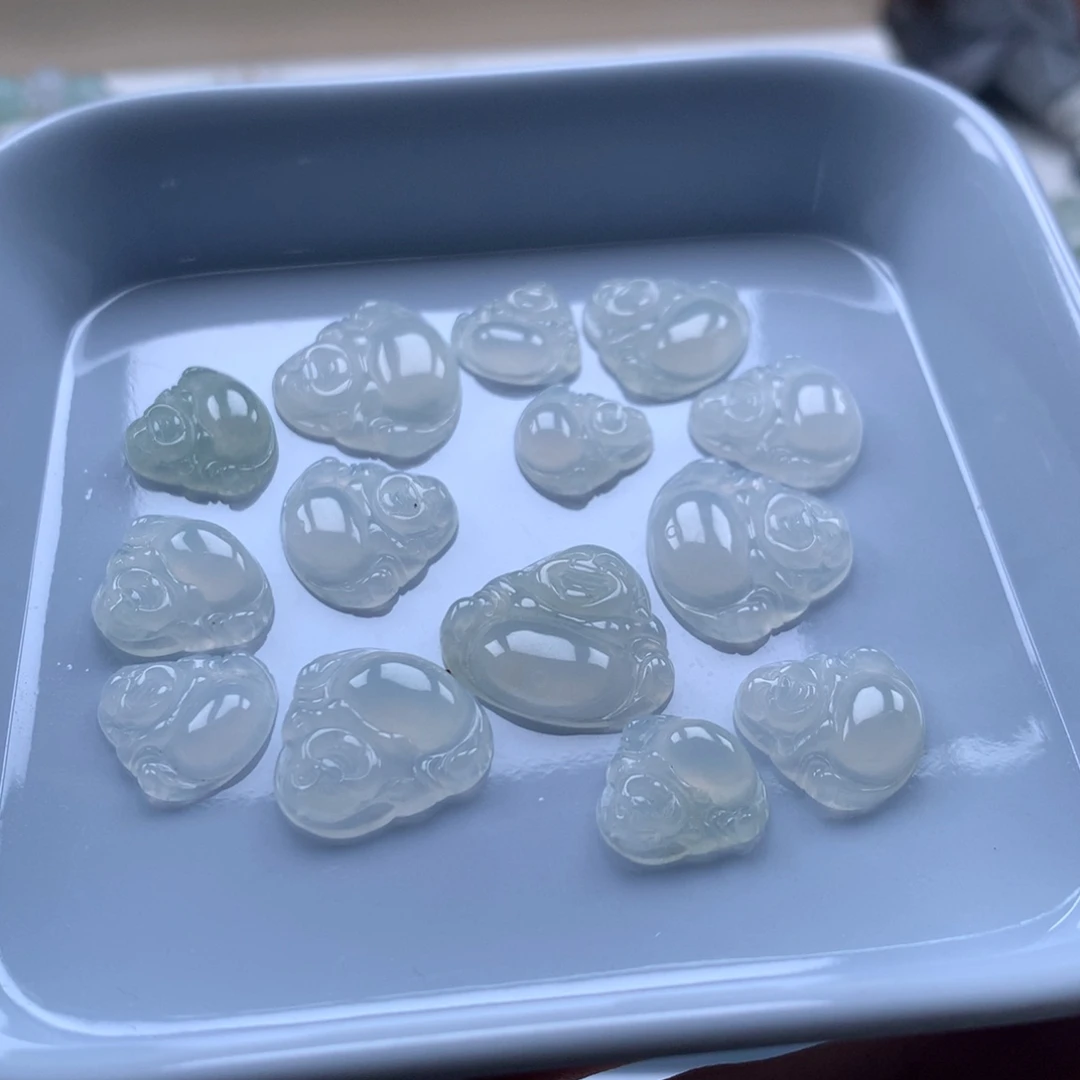未镶嵌手串翡翠佛公