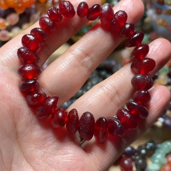 玛瑙/玉髓未镶嵌手链