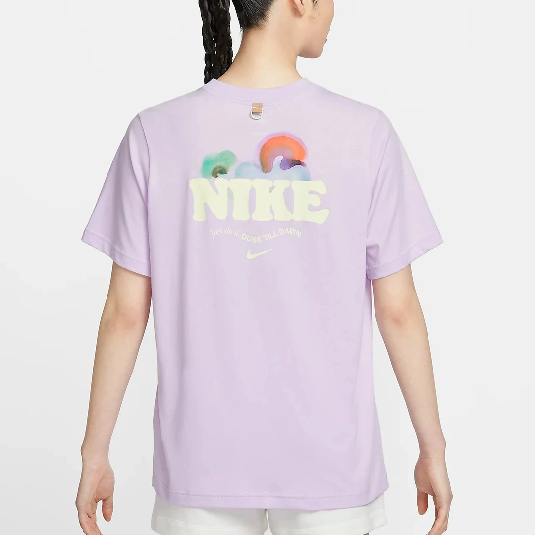 耐克/NIKE【卖场同款】新品夏新款背标印花纯棉短袖T恤 HF6180517