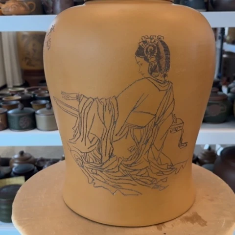 紫砂茶叶罐峰*笑。。。。。。。。。