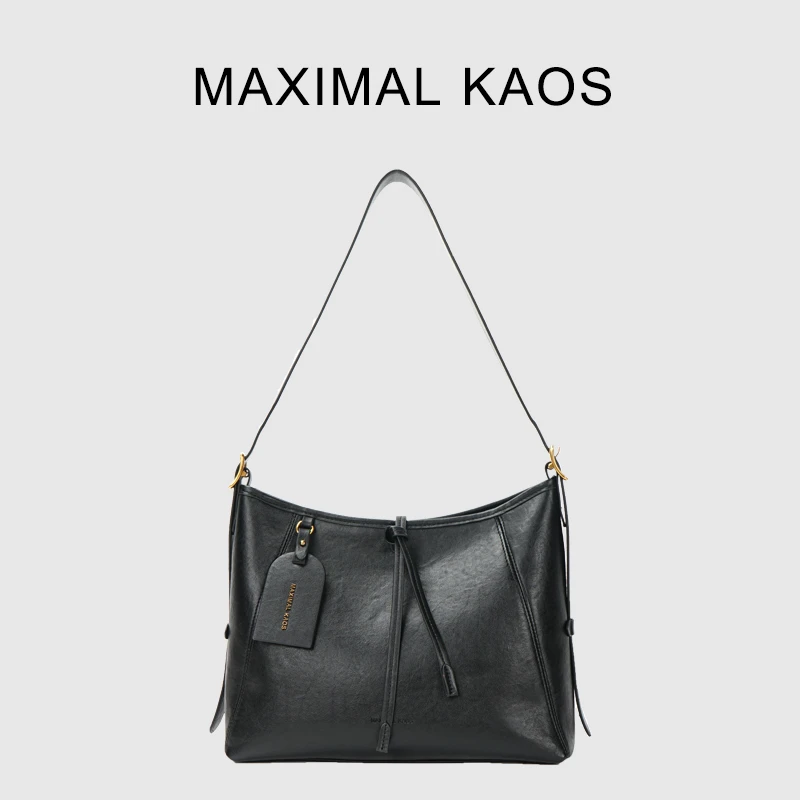 【欢欢专属】MAXIMAL KAOS牛皮腋下单肩女包0108