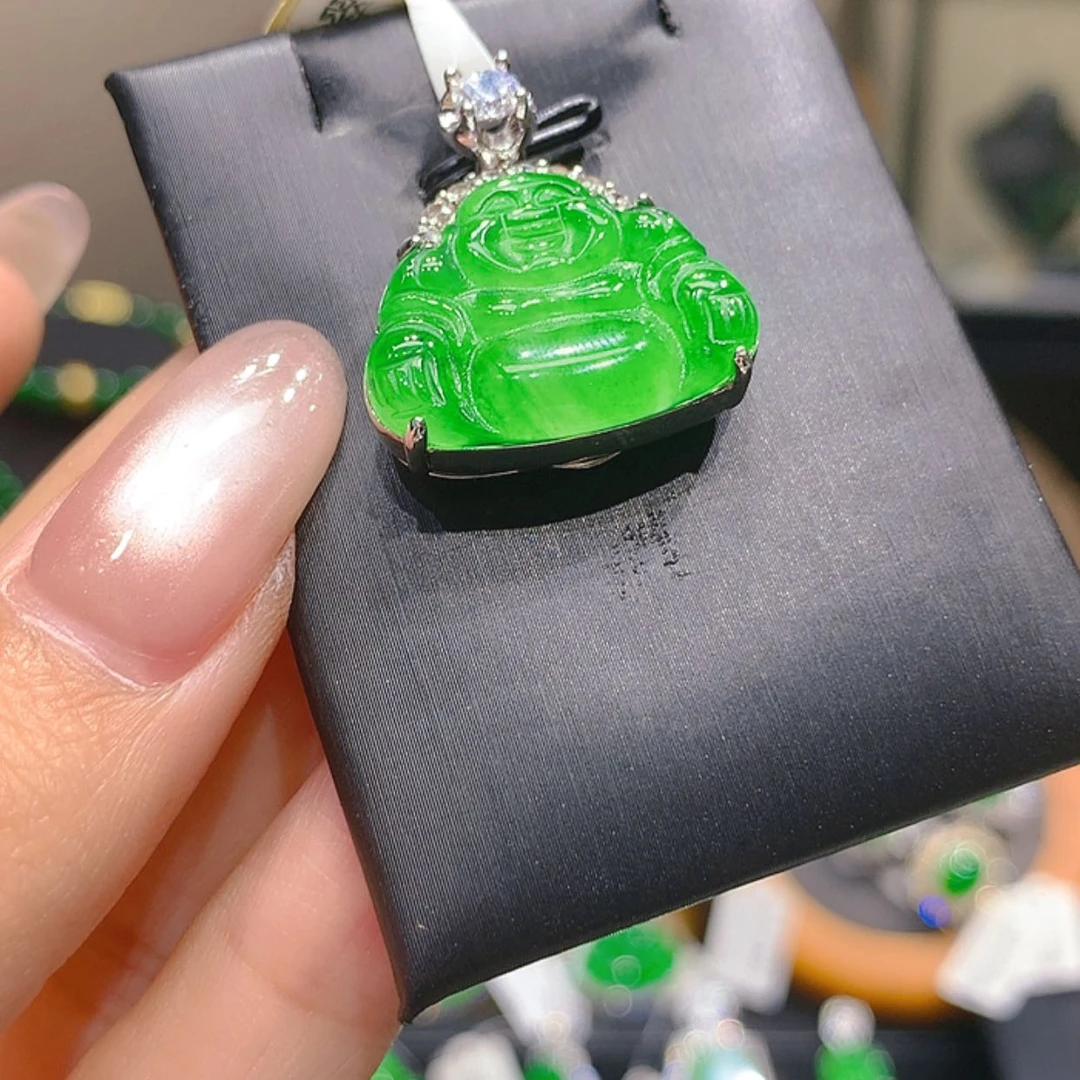 【闪购商品】翡翠未镶嵌颈饰5柒姐