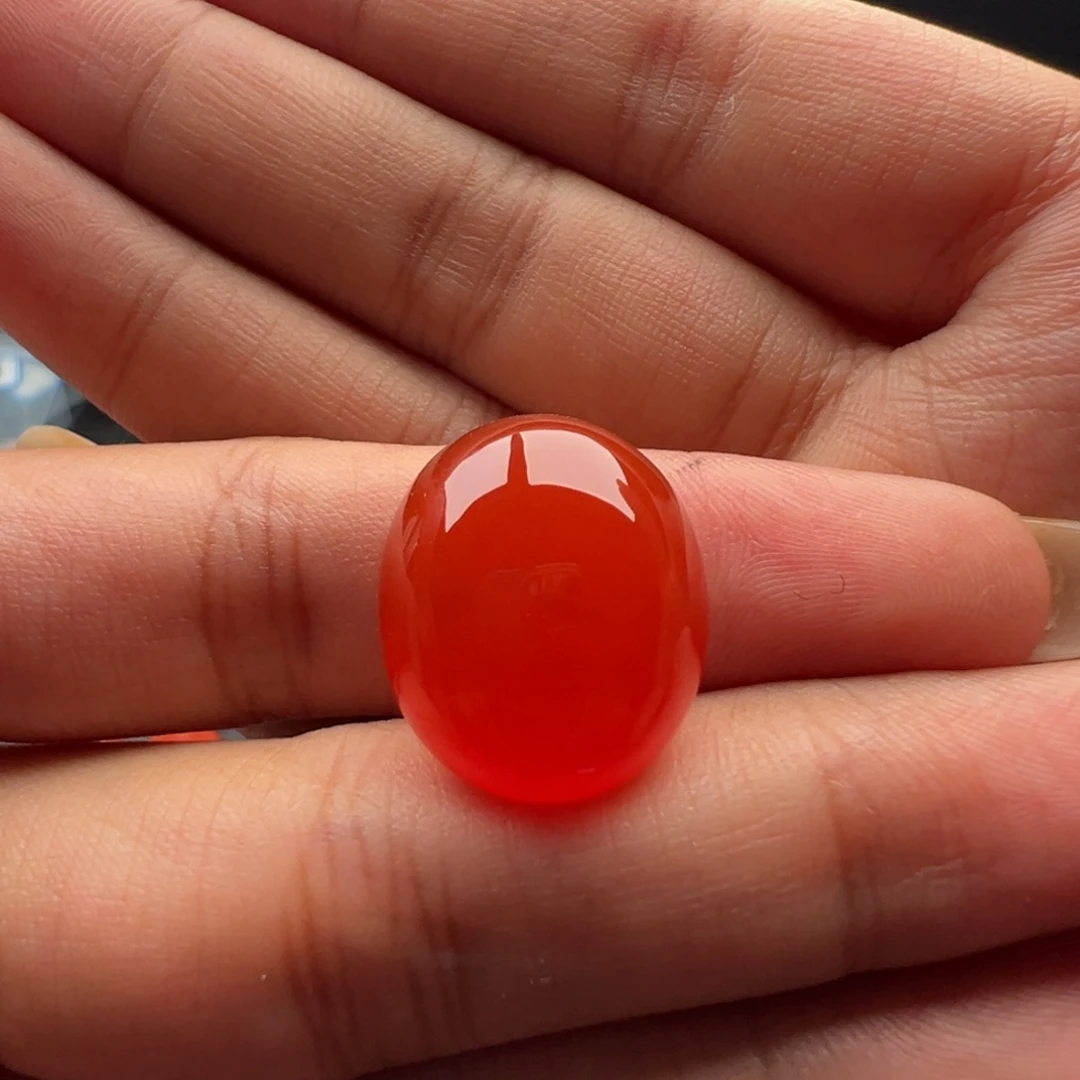 南红玛瑙未镶嵌蛋面19.9x17x11.5