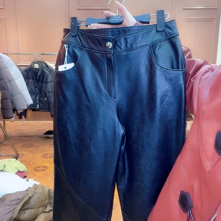 120……130斤皮长裤