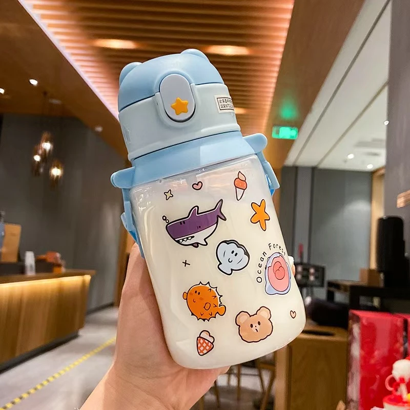 iMeBOBO网红家用简约水杯潮流创意可爱随手杯学生儿童便携杯子
