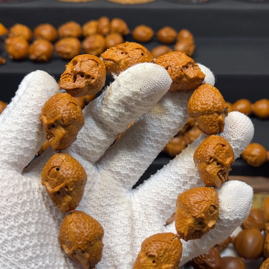 一***安橄榄核手串/手链1.9路路通