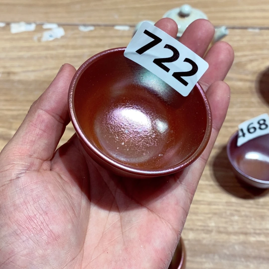 柴烧茶具陶瓷杯子