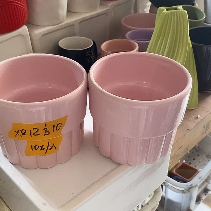 摆件陶盆有孔 微瑕介意勿拍