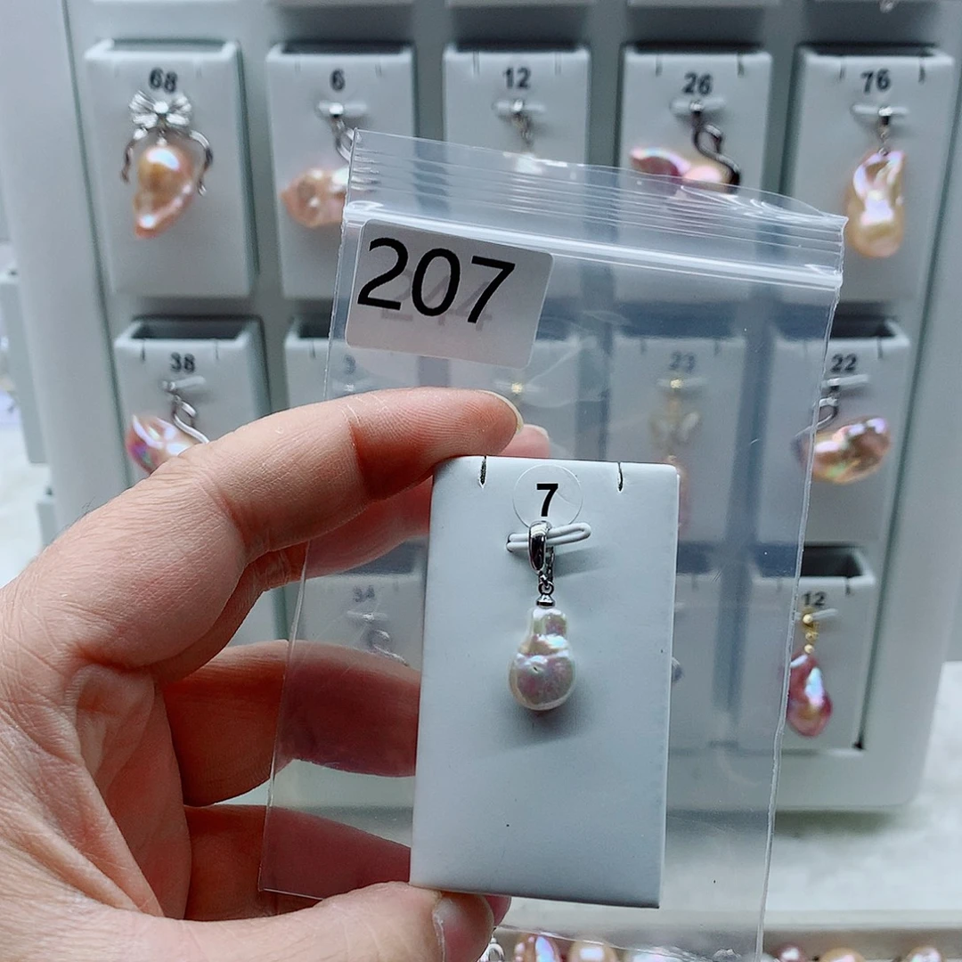吊坠(不含链)合金淡水珍珠