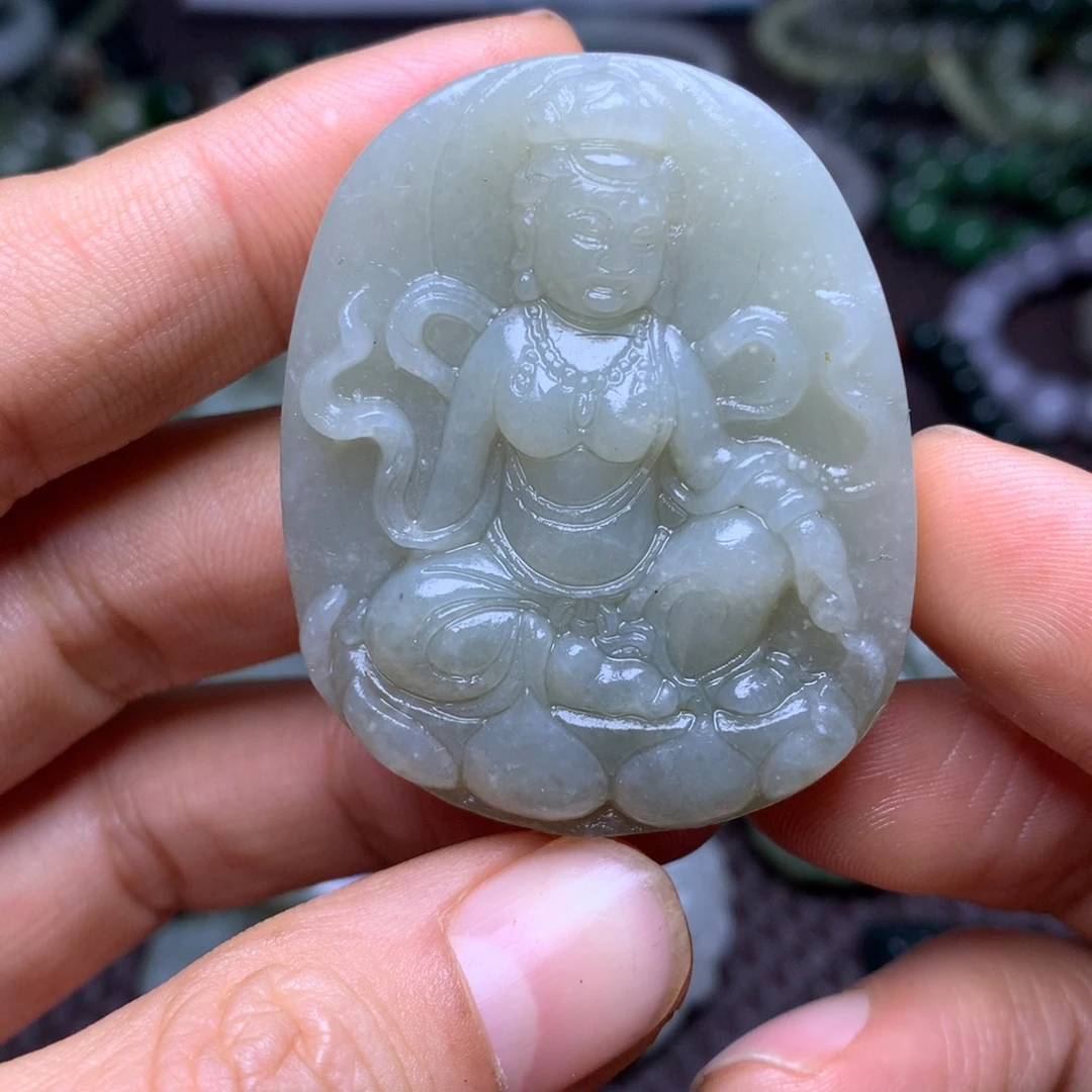 颈饰未镶嵌和田玉