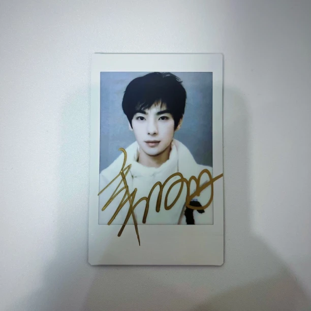 P0189【颜安】正品拍立得照片 白边