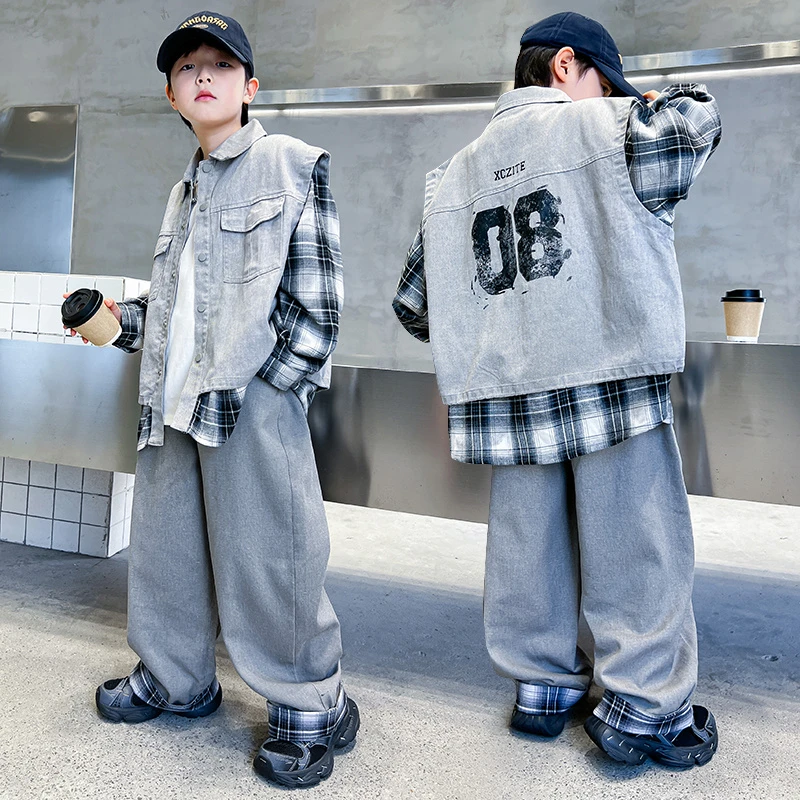 男童套装秋季2025新款儿童洋气韩版两件套衣服中大童帅气男孩童装