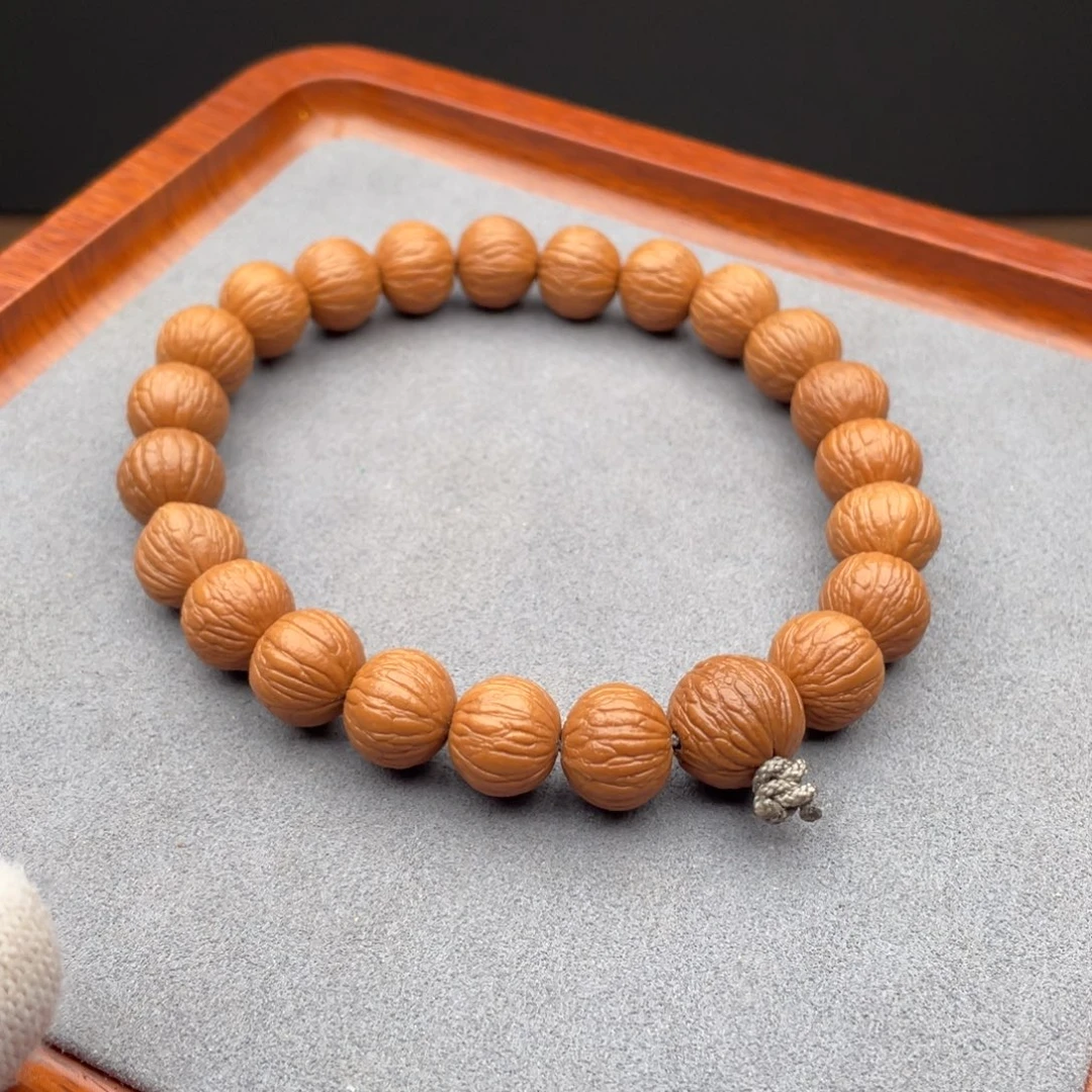 手串猴头核桃凤羽13+全品无瑕