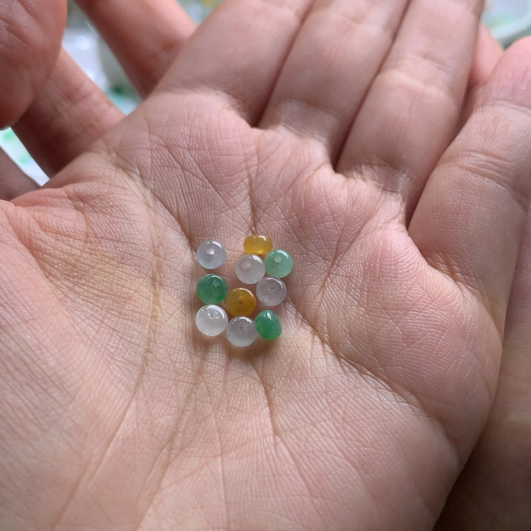 散珠翡翠多样性发货10颗