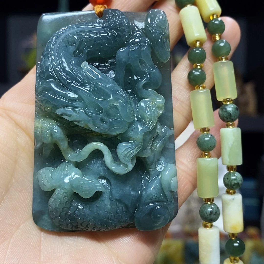 未镶嵌岫玉挂件吊坠