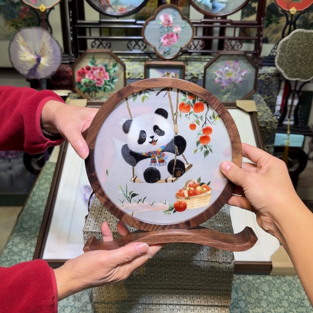 刺绣手工苏绣工艺制作技艺精湛