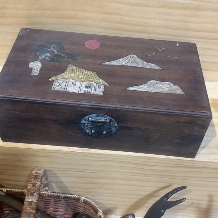 木中古工艺品摆件