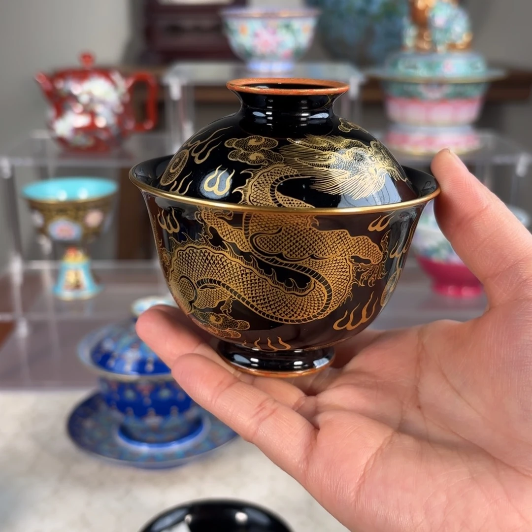 纯手工手绘 高端茶器