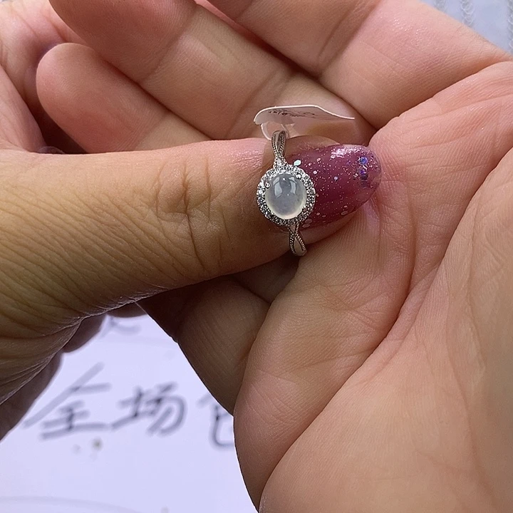 未镶嵌戒指翡翠小*爱缅甸