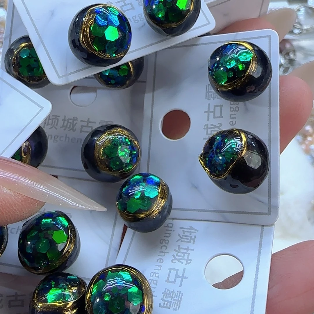 银S925镶嵌项链定制615淡水珍珠