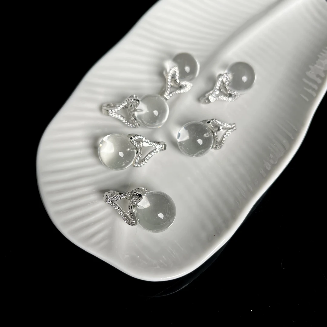 白水晶万能扣吊坠YC467多样性发其一