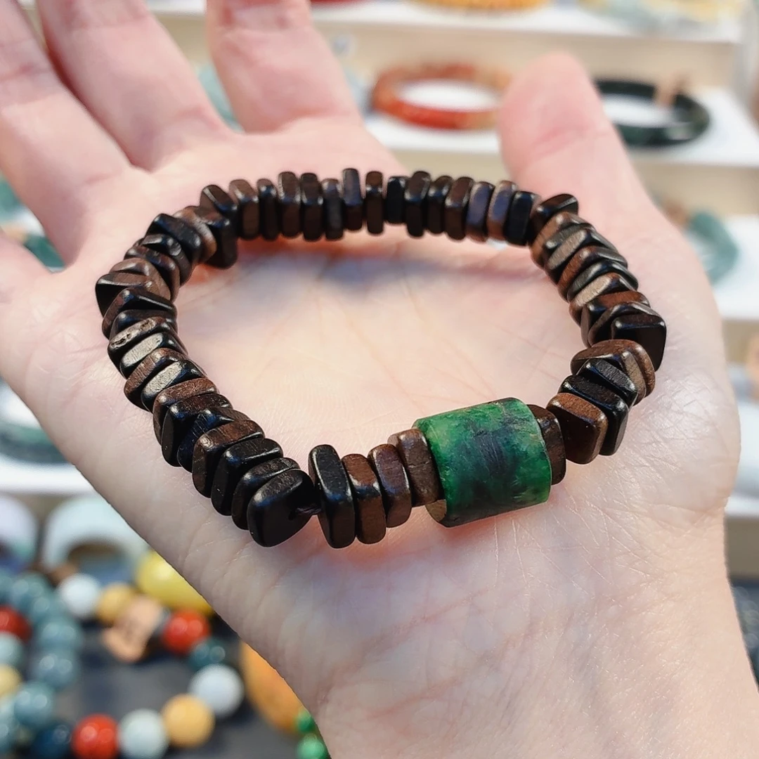 翡翠未镶嵌手链手串