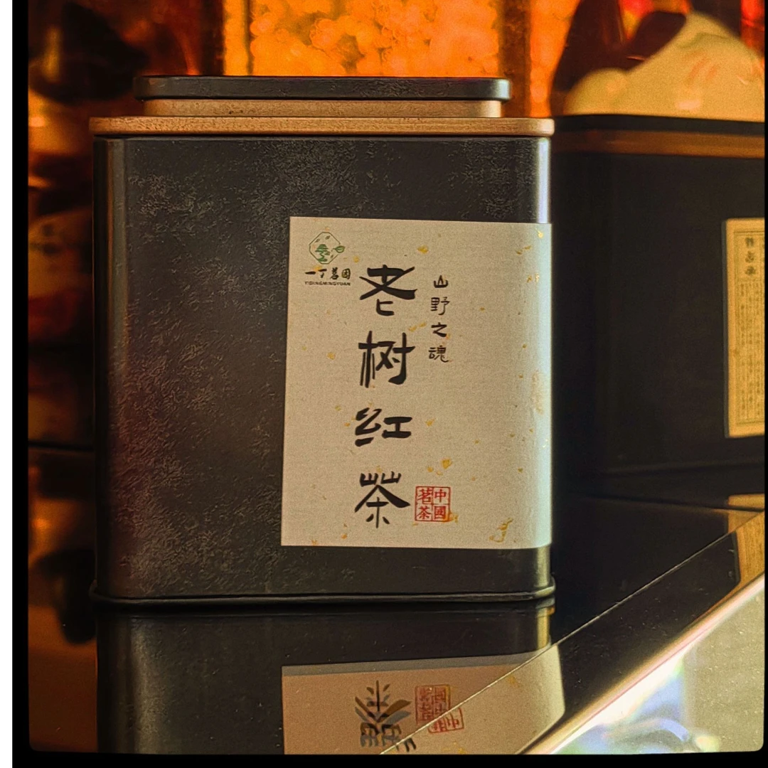 荒野老树红茶汤色金黄透亮蜜香馥郁口感醇厚100g