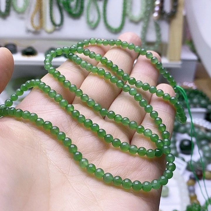 和田玉（碧玉）未镶嵌颈饰