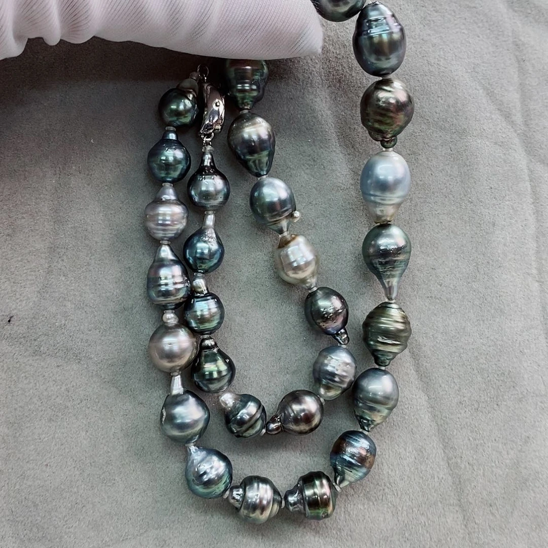 项链未镶嵌海水珍珠8-11