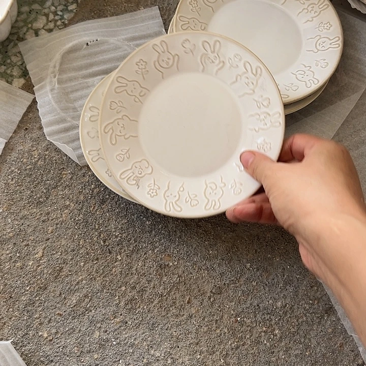 瓷片默认瑕疵商品小兔子姐蝴蝶6