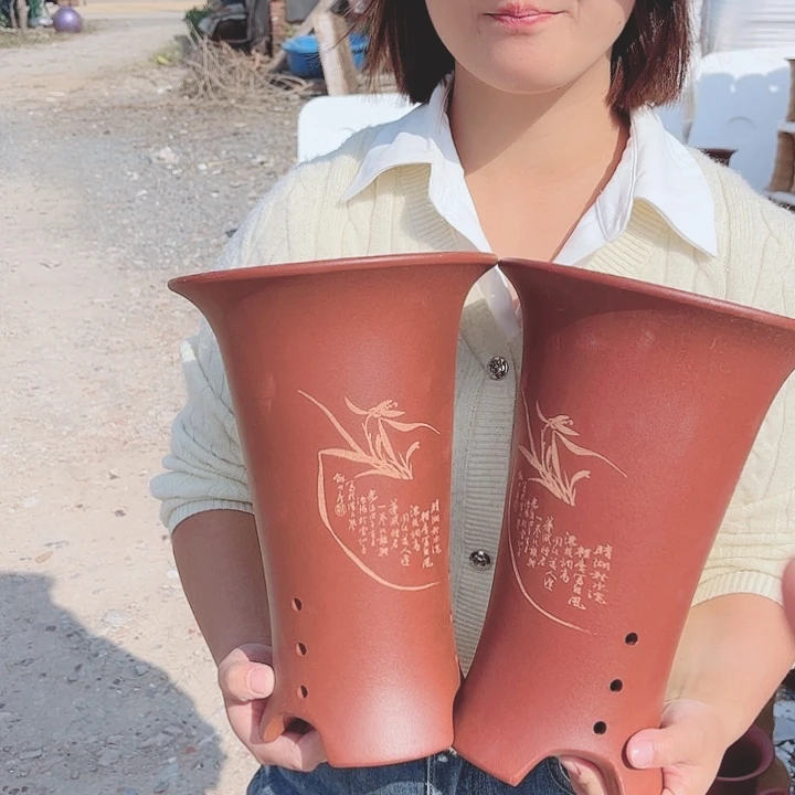 花盆紫砂宜兴紫砂精品花盆