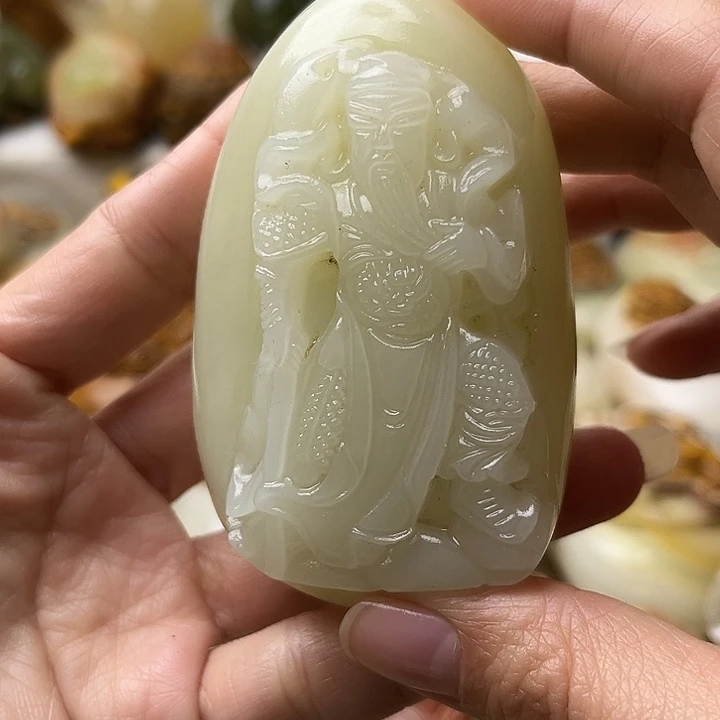 石材古青石不退换关公
