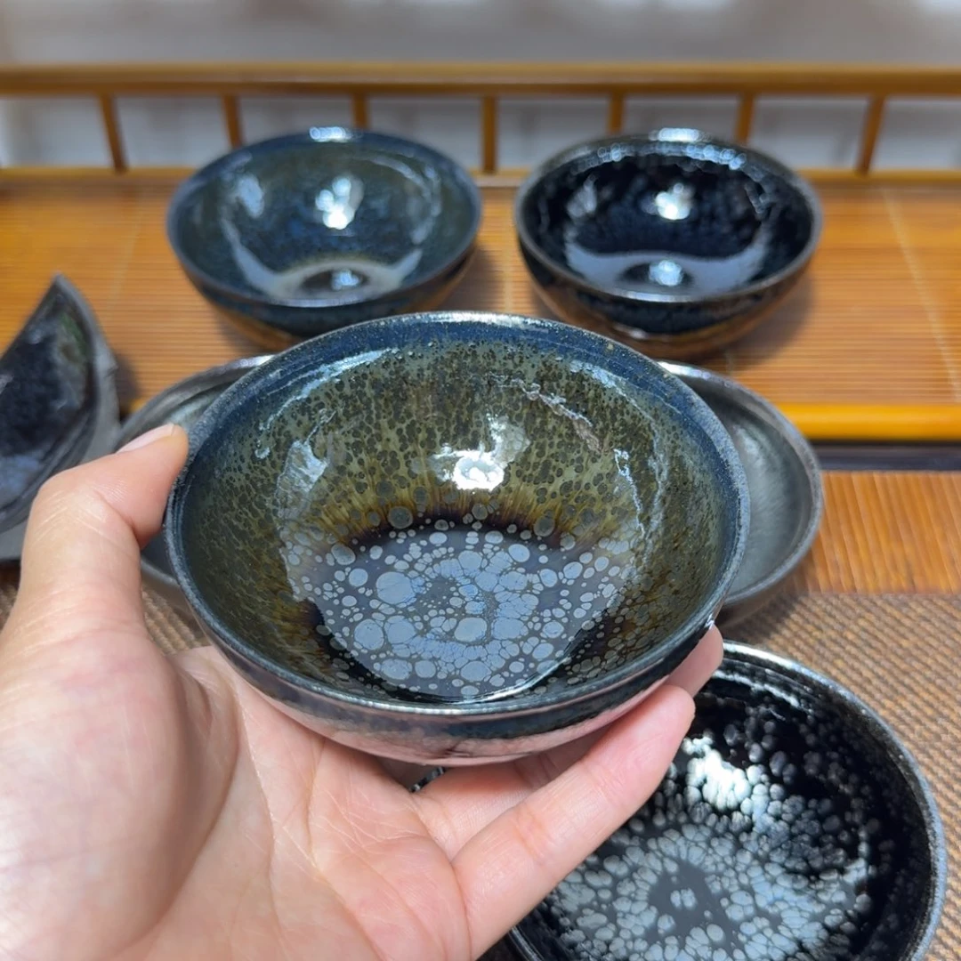 茶盏建盏手工制作主人杯茶杯