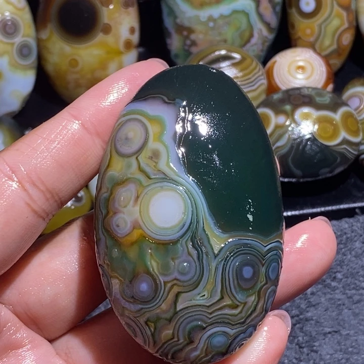 玛瑙/玉髓未镶嵌吊坠(不含链)142