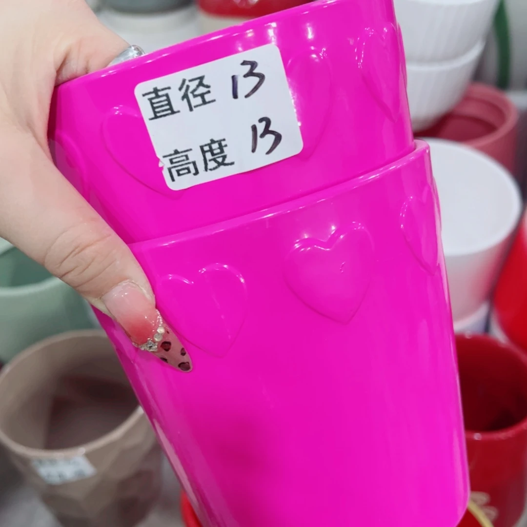 有孔，陶瓷花盆满10米包邮发货