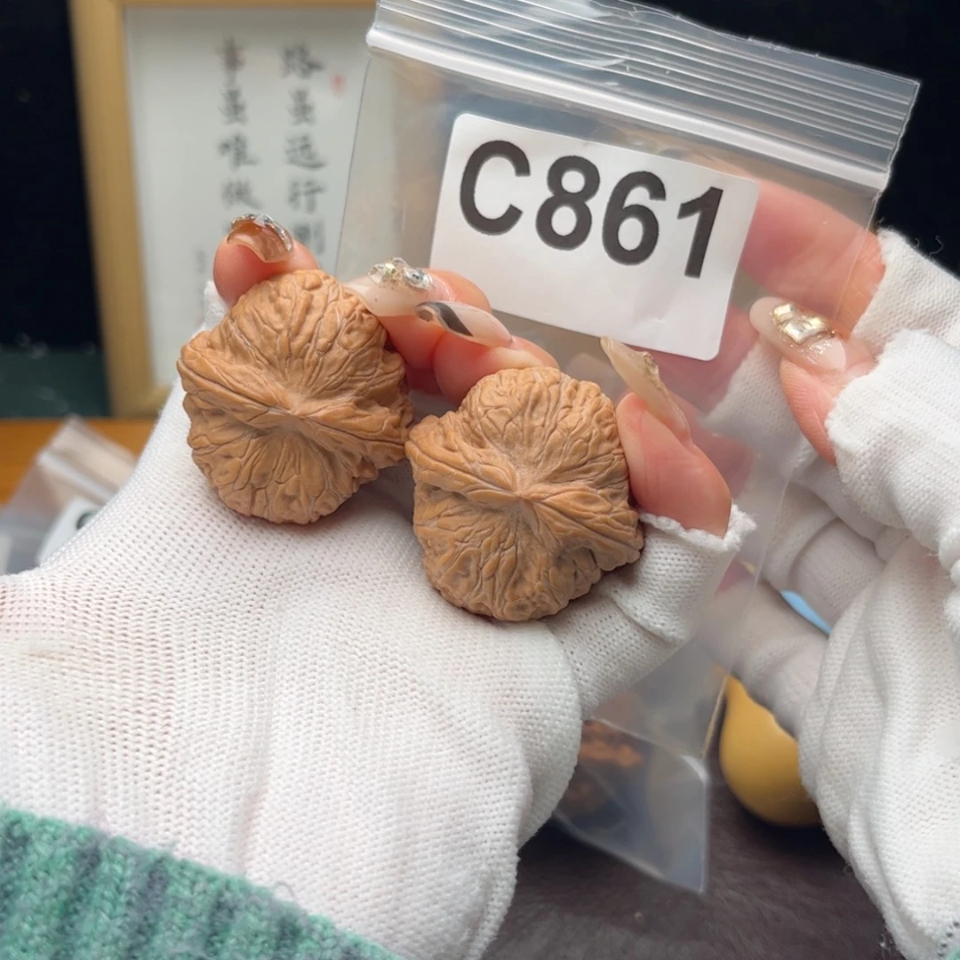 把件文玩核桃37平底锅c861