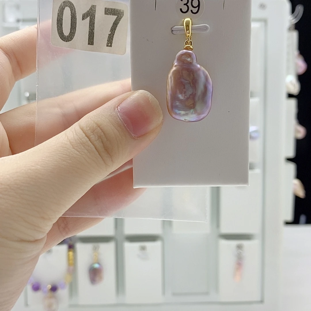 颈饰合金淡水珍珠