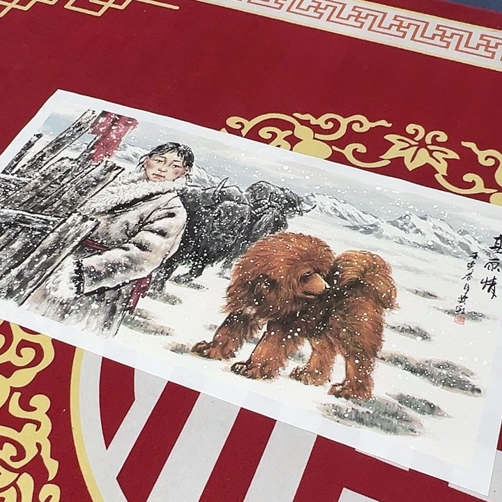 国画书画作品多次