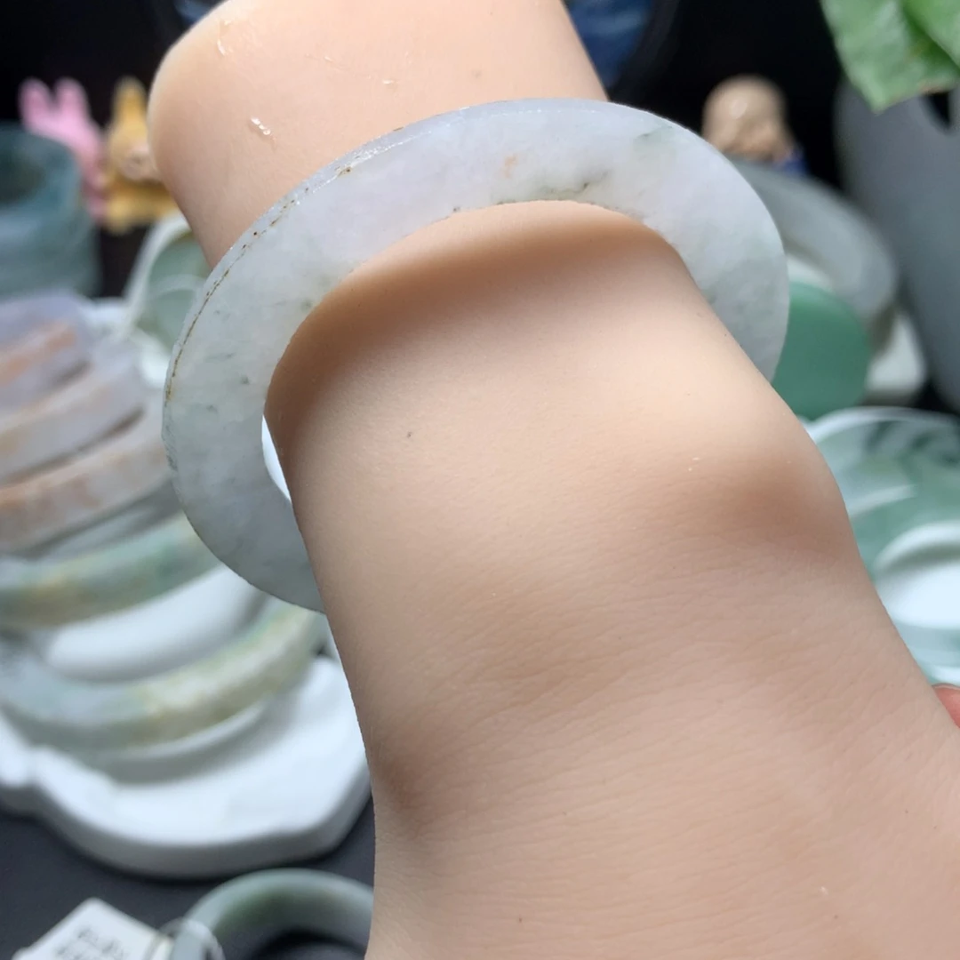 定制翡翠手镯未镶嵌手镯定制50-58