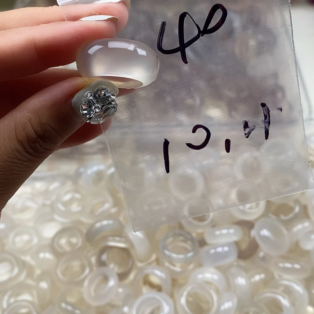 玛瑙/玉髓戒指未镶嵌