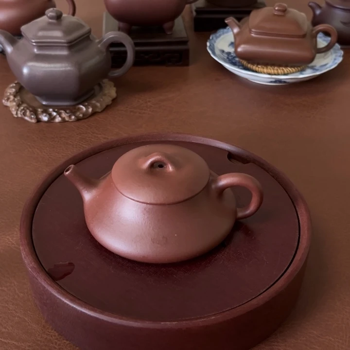 茶壶紫砂隐瓢底槽清紫砂壶
