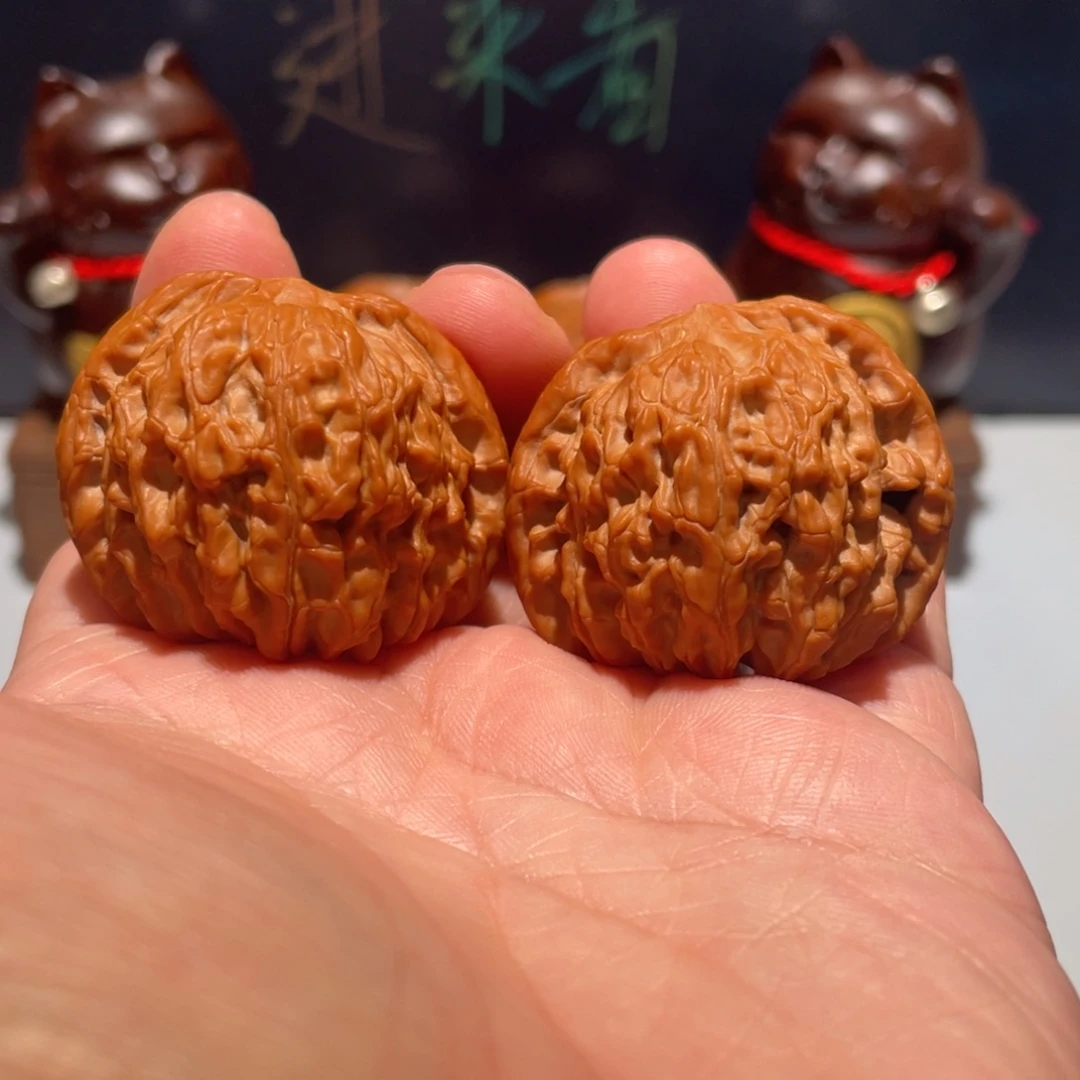 文玩核桃把件用****9磨盘40全品