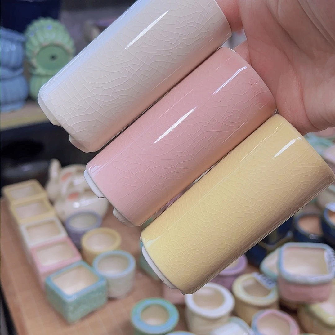 红陶陶瓷花盆当场满12包邮