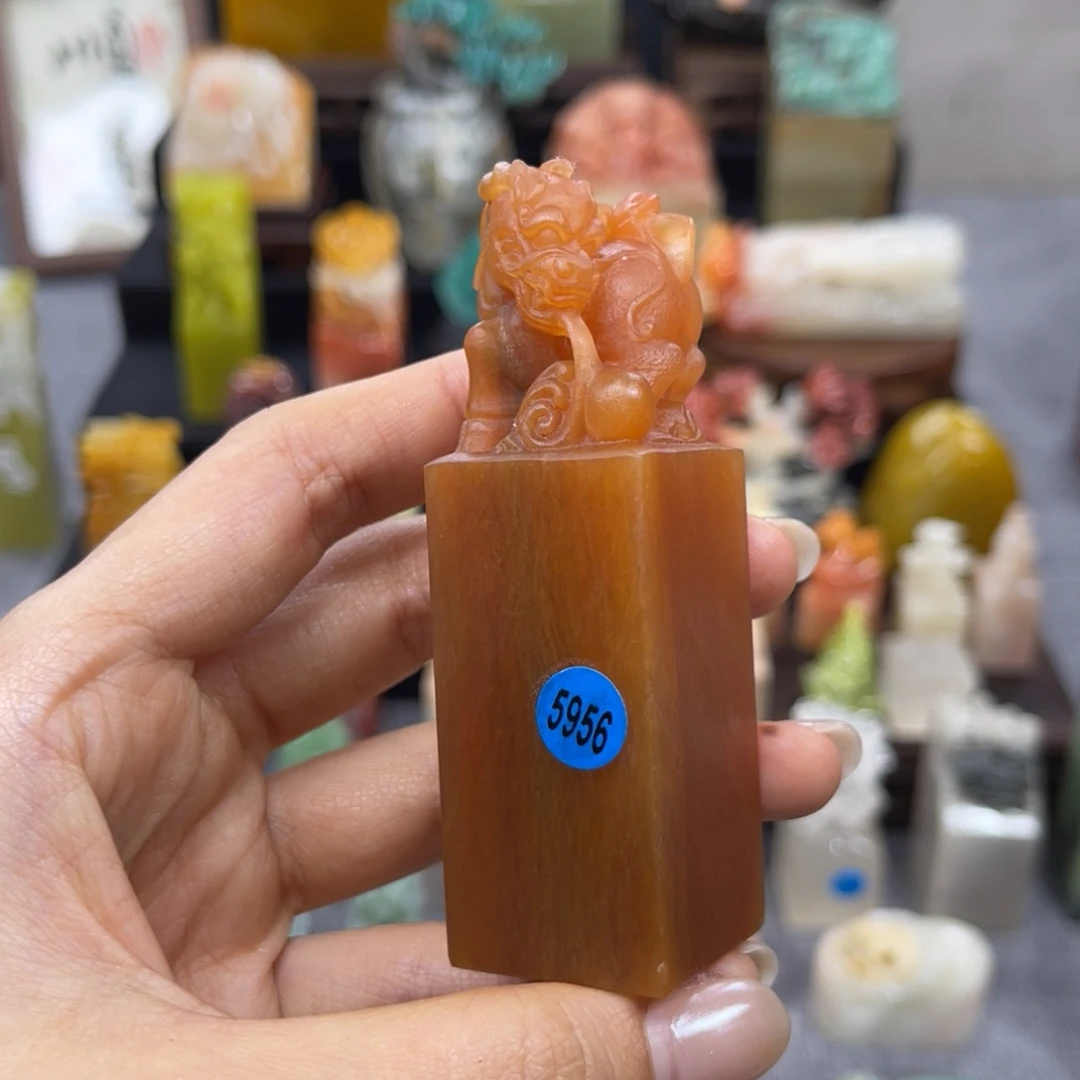 印石寿山石5956。