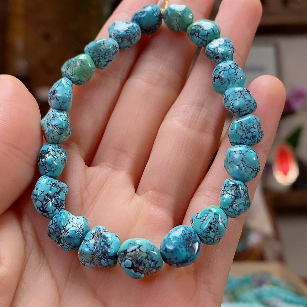 未镶嵌绿松石珠宝奇石