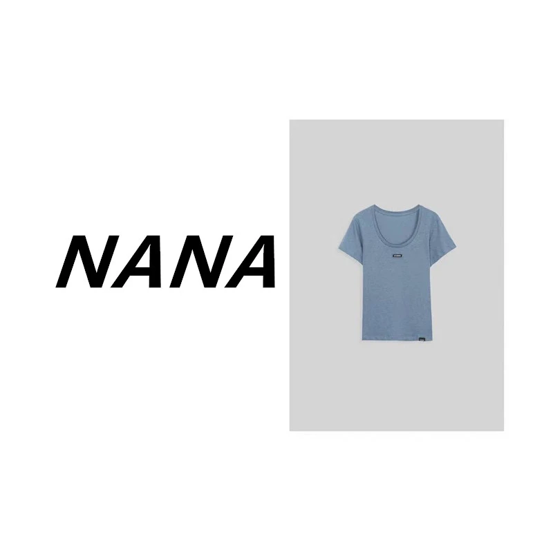 【NANA】时尚百搭字母短袖T恤LZ10986