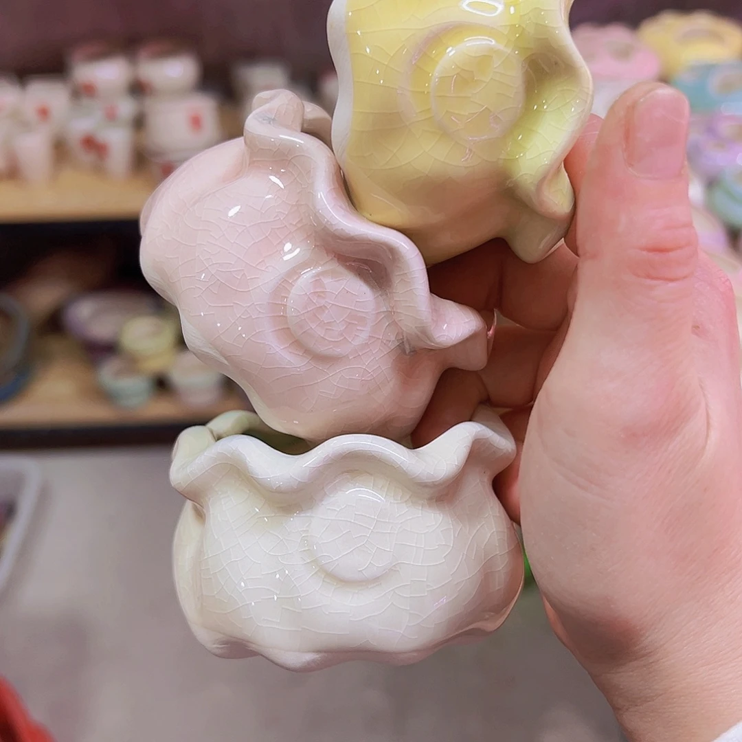 陶瓷花盆当场凑满12包邮