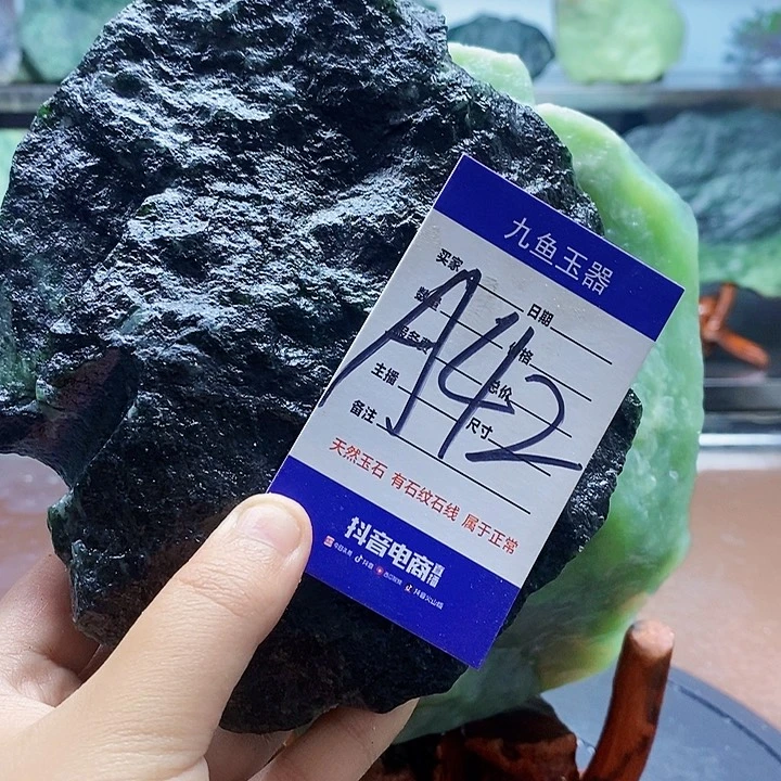 蛇纹石玉未镶嵌原石海***物