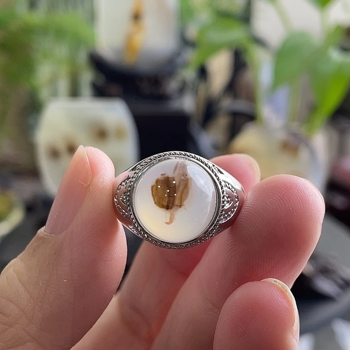 玛瑙/玉髓合金珠宝半成品