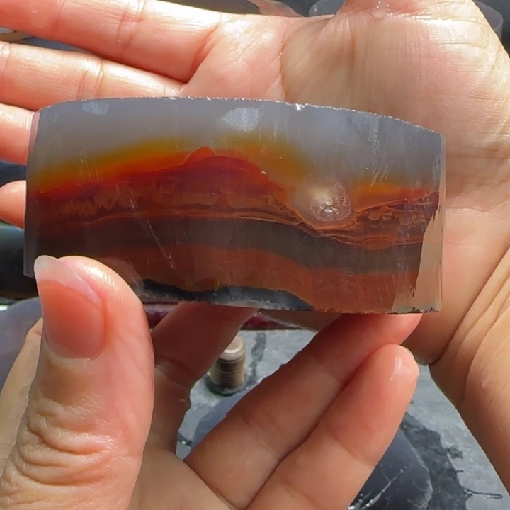 兰***儿定制玛瑙手镯定制款